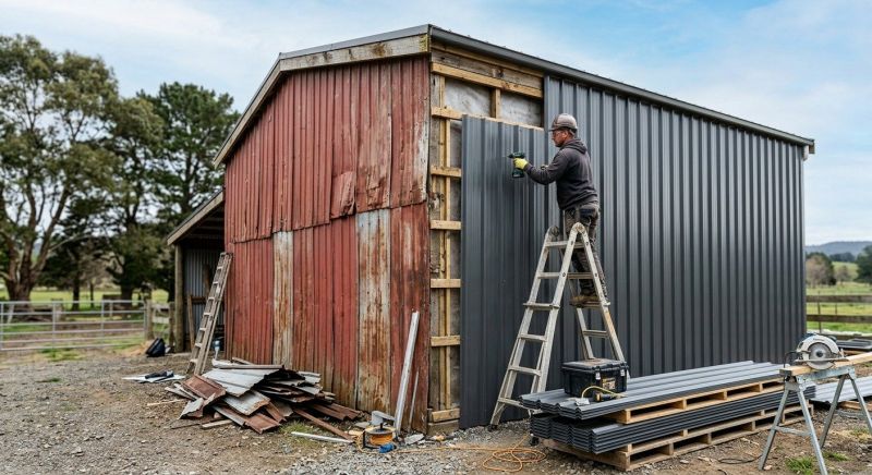 Corrugated Siding Installation in Boston, MA