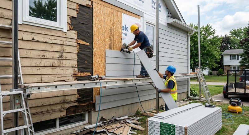 Polymer Siding Installation in Norwalk, CT